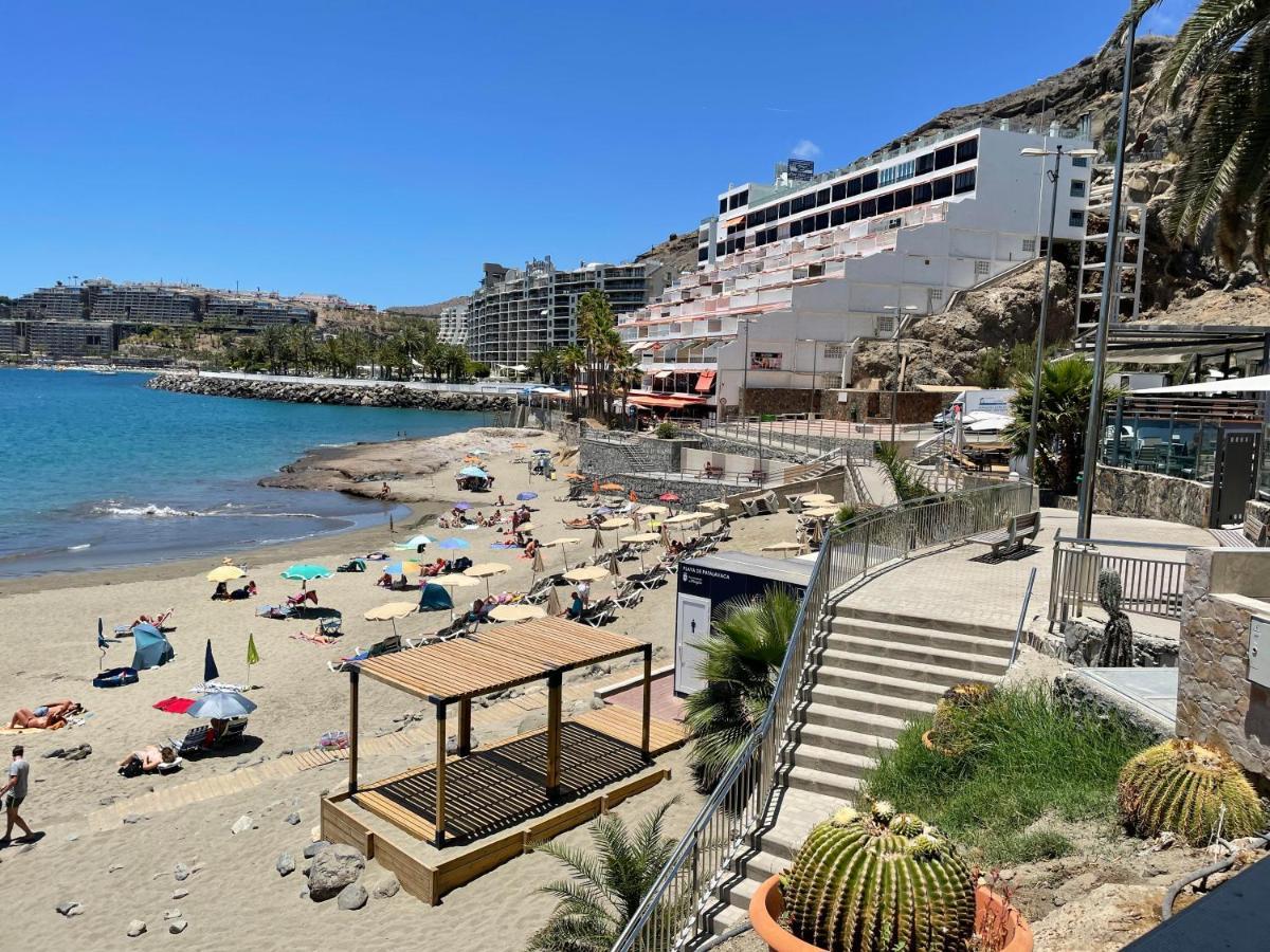 Ferienwohnung Am Strand - 2 Schlafzimmer Arguineguin ภายนอก รูปภาพ
